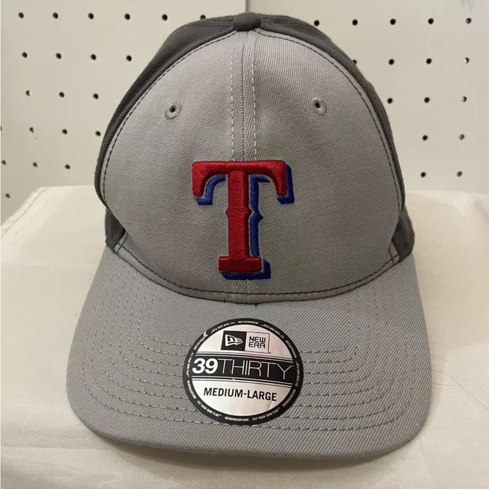 39 Thirty New Era Fly Your Own Flag Texas Rangers Flex Fit Men Sz M/ L 30.00 New